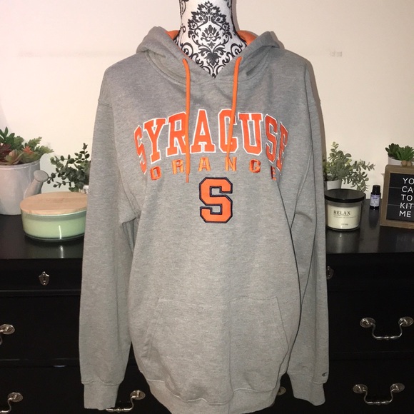 NWT!! Colosseum Syracuse Orange Basketball Hoodie Size Large - Picture 1 of 8